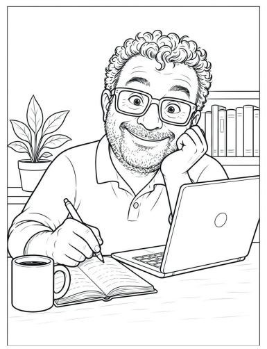 Ritratto illustrato di Nicola Posa